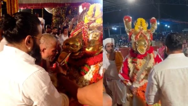 ಯಾವುದಕ್ಕೂ ಭಯ ಪಡಬೇಡ.. ಮುನ್ನುಗ್ಗು..!: ಕಾಂತಾರ ಶೂಟಿಂಗ್ ಬೆನ್ನಲ್ಲೇ ರಿಷಬ್ ಶೆಟ್ಟಿಗೆ ದೈವದ ಆಶೀರ್ವಾದ..!