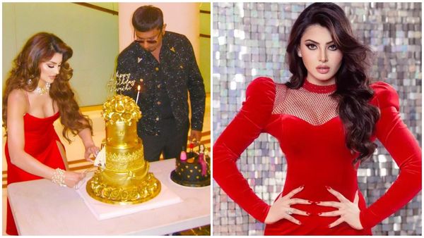 ಅಬ್ಬರ.. ಆಡಂಬರ ; 24 ಕ್ಯಾರೆಟ್ ಗೋಲ್ಡ್ ಕೇಕ್ ಕಟ್ ಮಾಡಿದ ಊರ್ವಶಿ ರೌಟೇಲಾ...!