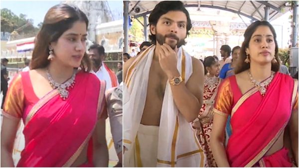 ಬಾಯ್‌ಫ್ರೆಂಡ್ ಜೊತೆ ತಿರುಪತಿ ತಿಮ್ಮಪ್ಪನ ದರ್ಶನ ಪಡೆದ ಜಾಹ್ನವಿ ಕಪೂರ್; ವಿಡಿಯೋ ಫುಲ್ ವೈರಲ್!