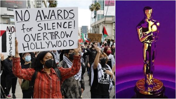 Oscar Award 2024: ಆಸ್ಕರ್ ಪ್ರಶಸ್ತಿ ಸಮಾರಂಭದ ವೇಳೆ ಗಾಜಾ ಬೆಂಬಲಿಗರಿಂದ ಪ್ರತಿಭಟನೆ