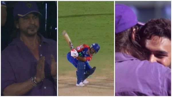 ಪಂತ್ ನೋ ಲುಕ್ ಶಾಟ್‌ಗೆ ಶಾರುಖ್ ಫಿದಾ; ಪಂದ್ಯದ ಬಳಿಕ ಆತ್ಮೀಯ ಅಪ್ಪುಗೆ