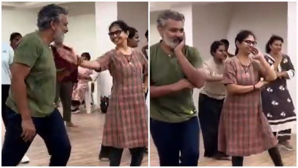 ಪತ್ನಿ ರಮಾ ಜೊತೆ ರಾಜಮೌಳಿ ಡ್ಯಾನ್ಸ್ ರಿಹರ್ಸಲ್; ಈಗ ಕಷ್ಟ ಗೊತ್ತಾಯ್ತಾ?