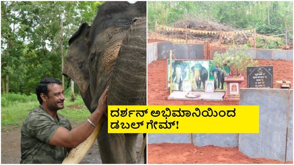 ಅಂಬಾರಿ ಆನೆ ಅರ್ಜುನ ಸಮಾಧಿ ವಿವಾದ; ದರ್ಶನ್ ಅಭಿಮಾನಿ ವಿರುದ್ಧ ಗಂಭೀರ ಆರೋಪ, ದೂರು