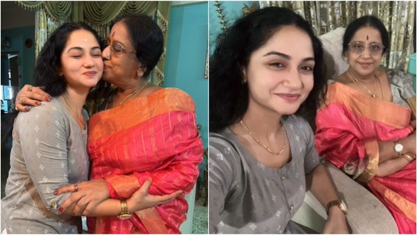 ಹಿರಿಯ ನಟಿ ಹೇಮಾ ಚೌಧರಿ ಅನ್ನು ಭೇಟಿಯಾದ 'ಅಮೃತವರ್ಷಿಣಿ'ಯ ರಜಿನಿ; ಅತ್ತೆಯ ಆರೋಗ್ಯ ವಿಚಾರಿಸಿದೆ ಸೊಸೆ