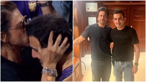 ಗೌತಮ್ ಗಂಭೀರ್ ಹಣೆಗೆ ಮುತ್ತಿಟ್ಟ ಶಾರುಖ್ ಖಾನ್ ಬ್ಲಾಂಕ್ ಚೆಕ್ ಕೊಟ್ಟಿದ್ದು ನಿಜವೇ?