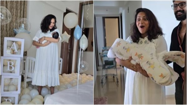 ಮುದ್ದಾದ ಮಗುವಿಗೆ ಜನ್ಮ ನೀಡಿದ 'ಹೆಬ್ಬುಲಿ' ನಟಿ ಅಮಲಾ ಪೌಲ್; ತಡವಾಗಿ ಖುಷಿ ಹಂಚಿಕೊಂಡ ಚೆಲುವೆ