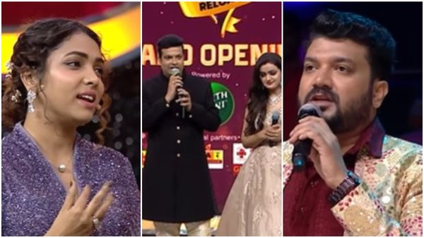 ಹೆಂಡ್ತಿ ಮುಂದೆ ಆಂಕರ್‌ಗೆ ಡವ್ ಹೊಡೆಯೋಕೆ ದಮ್ ಬೇಕಲೆ ಎಂದ ಸೃಜನ್ : ಎಲ್ಲಾ ನಿಮ್ಮ ಆಶೀರ್ವಾದ ಎಂದ ಲೋಕೇಶ್