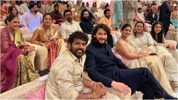 ಅನಂತ್ ಅಂಬಾನಿ ಮದುವೆಯಲ್ಲಿ ಮಹೇಶ್ ಬಾಬು ಪಕ್ಕದಲ್ಲಿ ನಯನತಾರಾ: ಒಂದೇ ಫ್ರೇಂನಲ್ಲಿ ಸೌತ್ ಸ್ಟಾರ್ಸ್