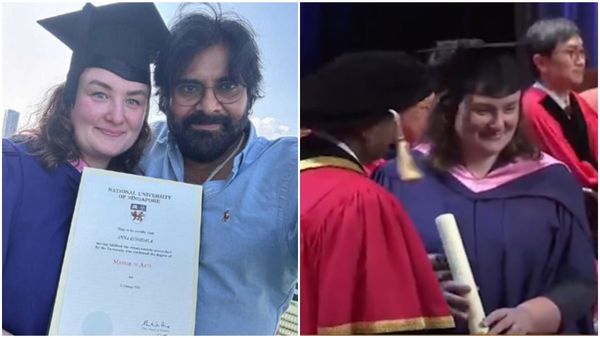 ಸಿಂಗಾಪುರದಲ್ಲಿ ಪವನ್ ಕಲ್ಯಾಣ್ ಪತ್ನಿ ಅನ್ನಾ ಲೆಜ್ನೆವಾ ಪಡೆದ ಪದವಿ ಯಾವುದು? ಸೆಲ್ಫಿ ವೈರಲ್