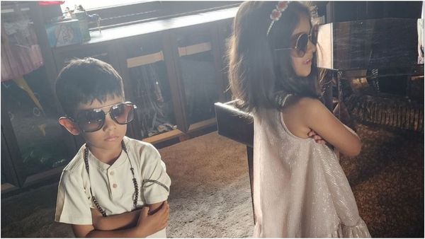 ಮಕ್ಕಳಲ್ಲಿ ತಮ್ಮಿಬ್ಬರನ್ನೇ ನೋಡಿಕೊಂಡು ಹಿರಿ ಹಿರಿ ಹಿಗ್ಗಿದ ರಾಧಿಕಾ ಪಂಡಿತ್