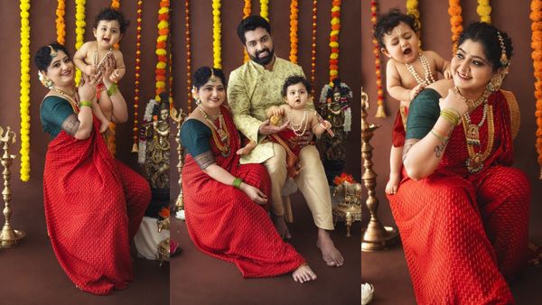 ಮಗನಿಗೆ ಕೃಷ್ಣ ವೇಷ ಹಾಕಿ ಸಂಭ್ರಮಿಸಿದ ಕಿರುತೆರೆ ನಟಿ ರಾಧಿಕಾ ರಾವ್; ಫೋಟೋ ವೈರಲ್