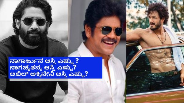 ಅಕ್ಕಿನೇನಿ ಕುಟುಂಬದ ಬಳಿ ಇರುವ ಒಟ್ಟು ಆಸ್ತಿ ₹3654 ಕೋಟಿ; ನಾಗಾರ್ಜುನ, ನಾಗಚೈತನ್ಯ ಪಾಲು ಎಷ್ಟು?