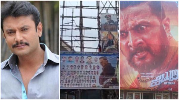 'ಹೆಬ್ಬುಲಿ' ಬ್ಯಾನರ್‌ನಲ್ಲೇ ದರ್ಶನ್ ಫ್ಯಾನ್ಸ್‌ಗೆ ಸುದೀಪ್ ಫ್ಯಾನ್ಸ್ ತಿರುಗೇಟು!