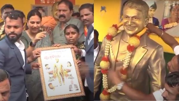 ಹಾವೇರಿಯಲ್ಲಿ ಅಪ್ಪು ಟೆಂಪಲ್ ಉದ್ಘಾಟನೆ; ಭಾವುಕರಾದ ಅಶ್ವಿನಿ ಪುನೀತ್ ರಾಜ್‌ಕುಮಾರ್