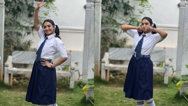 ಶಾಲೆಯ ಯೂನಿಫಾರಂ ತೊಟ್ಟು ಮಿಂಚಿದ ವೈಷ್ಣವಿ ಗೌಡ; 'ಚೆಲುವಿನ ಚಿತ್ತಾರ-2' ಫಿಕ್ಸ್ ಎಂದ ನೆಟ್ಟಿಗರು