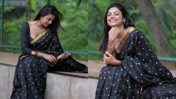 ಸಿಂಪಲ್ಲಾಗಿ ಸೀರೆಯುಟ್ಟ ಮಿಂಚಿದ ಸೋನು ಶ್ರೀನಿವಾಸ್; ಯಾವ ಹೀರೋಯಿನ್‌ಗಿಂತ ಕಮ್ಮಿಯಿಲ್ಲ ಎಂದ ಫ್ಯಾನ್ಸ್