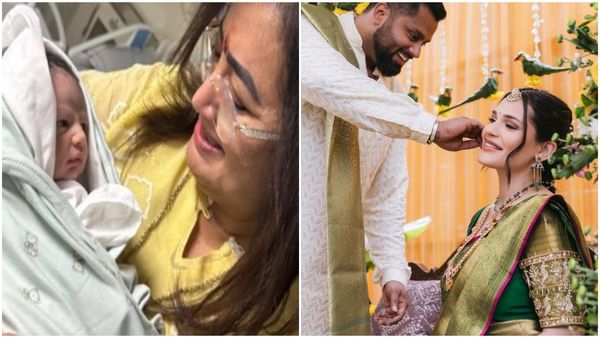 ಮುದ್ದಾದ ಮಗುವಿಗೆ ಜನ್ಮ ನೀಡಿದ ಅವಿವಾ ಅಭಿಷೇಕ್; ಕಂದಮ್ಮನನ್ನು ಮುದ್ದಾಡಿದ ಸುಮಲತಾ