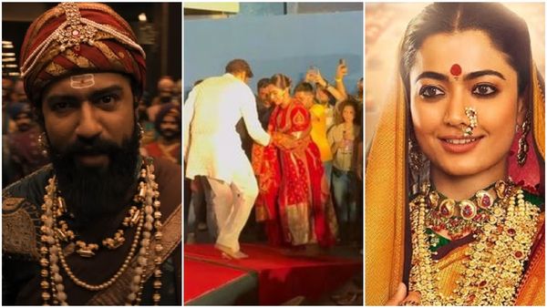 ಐತಿಹಾಸಿಕ ಸಿನಿಮಾ 'ಚಾವ' ಟ್ರೈಲರ್ ಹೇಗಿದೆ? ಕುಂಟುತ್ತಲೇ ಕಾರ್ಯಕ್ರಮಕ್ಕೆ ಬಂದಿದ್ದ ರಶ್ಮಿಕಾ