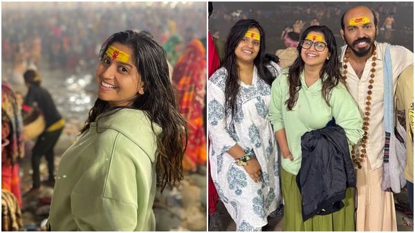 ಮಹಾ ಕುಂಭಮೇಳದಲ್ಲಿ ಮಿಂದೆದ್ದ ರಾಜ್‌ ಬಿ ಶೆಟ್ಟಿ, ಅನುಶ್ರೀ, ಕಿರಣ್ ರಾಜ್