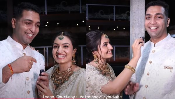 ನಟಿ ವೈಷ್ಣವಿ ಗೌಡ ಭಾವಿ ಪತಿ ಏರ್‌ಪೋರ್ಟ್‌ನಲ್ಲಿ ಕೆಲಸ ಮಾಡ್ತಿಲ್ಲ; ಫ್ಯಾನ್ಸ್ ಮುಂದೆ ಗುಟ್ಟು ಬಿಚ್ಚಿಟ್ಟ ನಟಿ