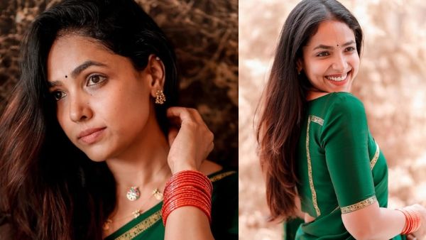 ಮೈಸೂರ್ ಸಿಲ್ಕ್ ಸೀರೆಯುಟ್ಟು ಮಿಂಚಿದ ಅನುಪಮಾ ಗೌಡ; ಇದರ ಬೆಲೆ ಎಷ್ಟು?