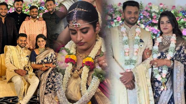 ಕ್ರಿಕೆಟರ್ ಶರತ್ ಜೊತೆ ಸಪ್ತಪದಿ ತುಳಿದ ಅರ್ಚನಾ ಕೊಟ್ಟಿಗೆ, ಮದುವೆಯಲ್ಲಿ ಐಪಿಎಲ್‌ ಸ್ಟಾರ್‌ಗಳ ದಂಡು..!