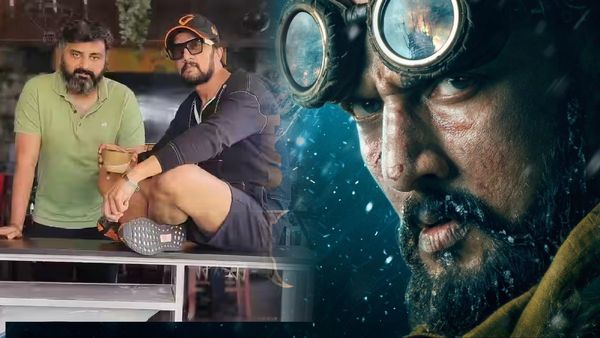 ಹಿಮ ಬೀಳುತ್ತಿರುವ ಪ್ರದೇಶ, ಹಣೆಯ ಮೇಲೆ ಕನ್ನಡಕ, ಕಟ್ಟಡಕ್ಕೆ ಬೆಂಕಿ ; 'ಬಿಲ್ಲಾ ರಂಗ ಬಾಷಾ' ಕಿಚ್ಚನ ಲುಕ್ ಚಿಂದಿ..!