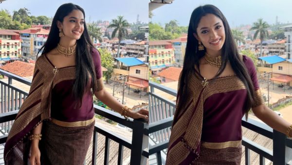 ಹುಟ್ಟೂರಿನಲ್ಲಿ ರೀಷ್ಮಾ ನಾಣಯ್ಯ; ಕೊಡವ ಸೀರೆಯಲ್ಲಿ 'ಮಚ್ ಲಕ್ಷ್ಮೀ' ಮಿಂಚಿಂಗ್