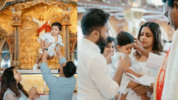 ಮಗನನ್ನು ಕ್ರೈಸ್ತ ಧರ್ಮಕ್ಕೆ ದೀಕ್ಷೆ ಕೊಡಿಸಿದ 'ಹೆಬ್ಬುಲಿ' ನಟಿ ಅಮಲಾ ಪೌಲ್: ಏಕೆ ಗೊತ್ತೇ?