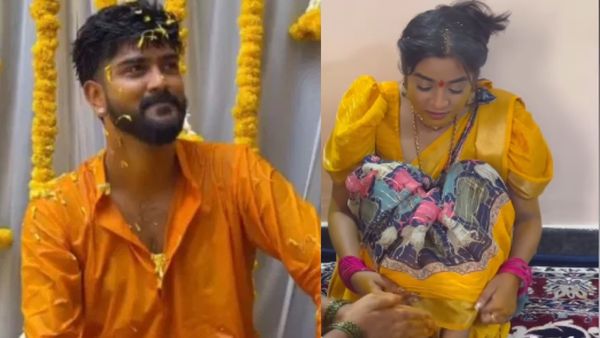 ಅರಿಶಿಣ ಶಾಸ್ತ್ರದಲ್ಲಿ 'ಲಕ್ಷ್ಮಿ ಬಾರಮ್ಮ' ಸೀರಿಯಲ್ ಹೀರೋ ಶಮಂತ್ ಭಾವಿ ಪತ್ನಿ ಮೇಘನಾ; ಮದುವೆ ಯಾವಾಗ?