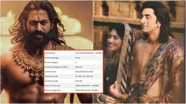 ಸೆನ್ಸಾರ್ ಮುಗಿಸಿದ 'ರಾಮಾಯಣ' ಟೀಸರ್; ಇಲ್ಲಿದೆ ಬಿಗ್ ಅಪ್ಡೇಟ್