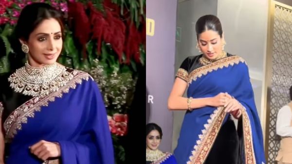 ಅನುಷ್ಕಾ-ವಿರಾಟ್ ಕೊಹ್ಲಿ ಆರತಕ್ಷತೆಯಲ್ಲಿ ಶ್ರೀದೇವಿ ಉಟ್ಟಿದ್ದ ಸೀರೆಯುಟ್ಟ ಜಾಹ್ನವಿ; ನೆಟ್ಟಿಗರ ಕಮೆಂಟ್ ಏನು?