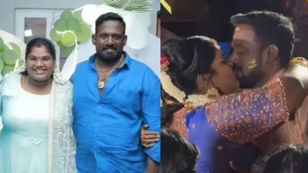 ನಿಶ್ಚಿತಾರ್ಥದಲ್ಲಿ ತಂದೆ ರೋಬೊ ಶಂಕರ್‌ಗೆ ಮುತ್ತಿಟ್ಟಿದ್ದ ಮಗಳು ಇಂದ್ರಜಾ; ವಿವಾದಕ್ಕೀಡಾದರೂ ಜಗ್ಗಲಿಲ್ಲ ಅಪ್ಪ-ಮಗಳು