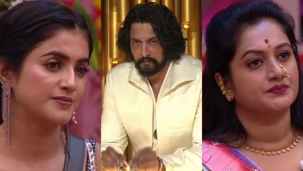 ಬಿಗ್ ಬಾಸ್ ಮನೆಯಲ್ಲಿ ಗೆಜ್ಜೆ ಸದ್ದು, ರಾಜಮಾತೆ ಅಶ್ವಿನಿ ಮತ್ತು ಶಿಷ್ಯೆ ಜಾಹ್ನವಿ ಮೈ ಚಳಿ ಬಿಡಿಸಿದ ಸುದೀಪ್