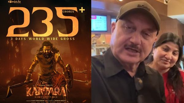 'ಕಾಂತಾರ ಚಾಪ್ಟರ್ 1' ವಿಶ್ವದಾದ್ಯಂತ ದೋಚಿದ್ದು ₹235 ಕೋಟಿ;ಸಿನಿಮಾ ನೋಡಿ ಹಿರಿ ಹಿರಿ ಹಿಗ್ಗಿದ ಅನುಪಮ್ ಖೇರ್