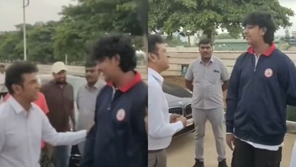 ಶಿವರಾಜ್‌ಕುಮಾರ್ ಹಾಗೂ ದರ್ಶನ್ ಪುತ್ರ ವಿನೀಶ್ ಭೇಟಿ; ವೀಡಿಯೋ ವೈರಲ್