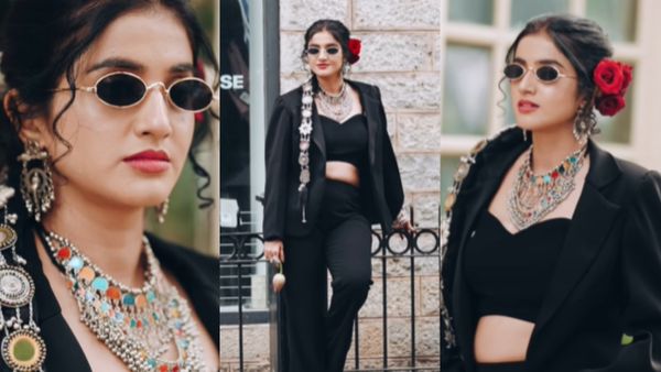 ಬ್ಲ್ಯಾಕ್ ಔಟ್‌ಫಿಟ್‌ನಲ್ಲಿ ಬಿಗ್ ಬಾಸ್ ಜಾನ್ವಿ ಕಿಚ್ಚು; ಹೊಸ ಅವತಾರಕ್ಕೆ ನೆಟ್ಟಿಗರು ಸುಸ್ತೋ ಸುಸ್ತು