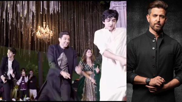 ಸೇರಿಗೆ ಸವ್ವಾ ಸೇರು ; ತಂದೆ ಹೃತಿಕ್ ರೋಷನ್ ಜೊತೆ ಕುಣಿ ಕುಣಿದಾಡಿದ ಮಕ್ಕಳು-ವಿಡಿಯೋ ವೈರಲ್