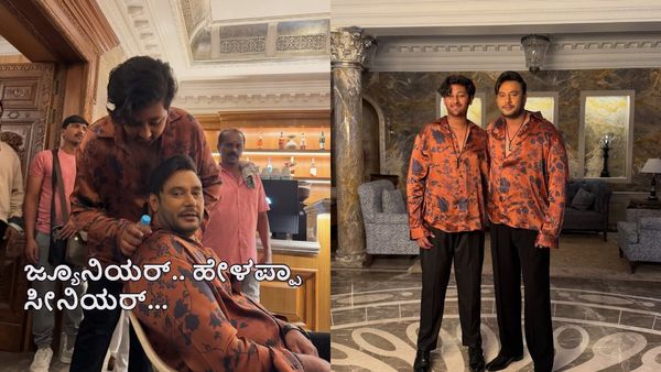 ತಂದೆಯ ಪಡಿಯಚ್ಚು; 'ಡೆವಿಲ್' ಚಿತ್ರದಲ್ಲಿ ವಿನೀಶ್ ಕಾಣಿಸಿಕೊಂಡಿದ್ದು ನಿಜಾನಾ? ಏನಿದು ಸರ್‌ಪ್ರೈಸ್