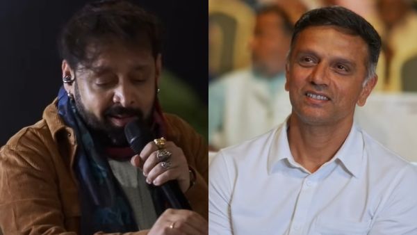 ಚಿನ್ನಸ್ವಾಮಿ ಸ್ಟೇಡಿಯಂಗೆ 50 ವರ್ಷ; ಎವರ್‌ಗ್ರೀನ್ ಕನ್ನಡ ಹಾಡು ಕೇಳಿ ಎಂಜಾಯ್ ಮಾಡಿದ ರಾಹುಲ್ ದ್ರಾವಿಡ್