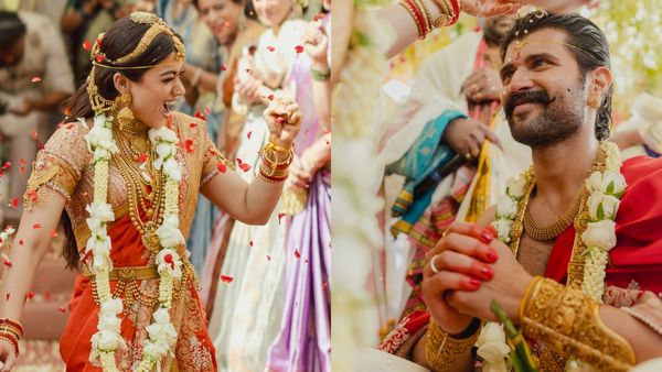 ವಿರೋಷ್ ಮದುವೆ ಮಂಟಪ ಹೇಗಿತ್ತು? ಪಲ್ಲಕ್ಕಿ ಏರಿ ಬಂದು ರಶ್ಮಿಕಾ ಕಣ್ಸನ್ನೆ; ಇಲ್ಲಿದೆ ಮತ್ತಷ್ಟು ಫೋಟೊಗಳು