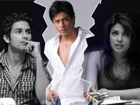 പ്രിയങ്ക-ഷാഹിദ് ബന്ധം പിളര്‍ത്തിയത് ഷാരൂഖ്