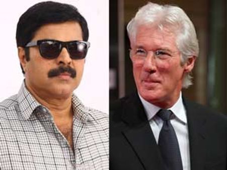 റിച്ചാര്‍ഡ് ഗെരെയ്‌ക്കൊപ്പം മമ്മൂട്ടി