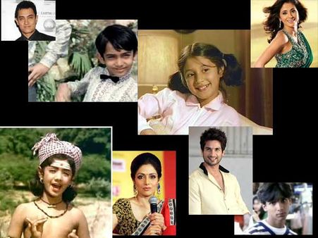 കുട്ടിത്താരങ്ങളായി എത്തിയ ബോളിവുഡ് നടീനടന്മാര്‍