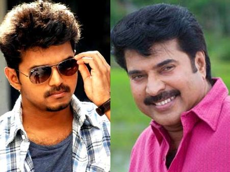മമ്മൂട്ടിച്ചിത്രത്തില്‍ വിജയിയുടെ ഡാന്‍സ്