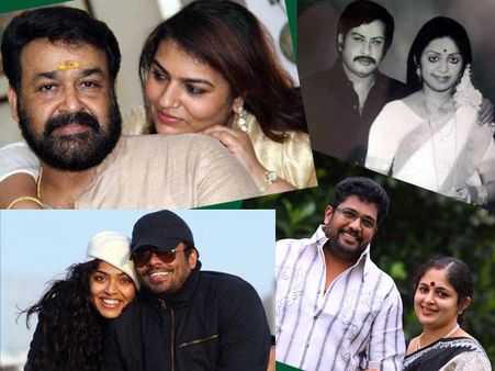 മലയാളത്തിലെ സിനിമ ദമ്പതിമാര്‍