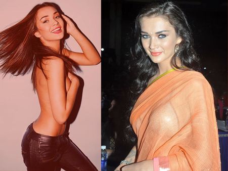 എമി ജാക്‌സണ്‍ ടോപ് ലെസ്സായി