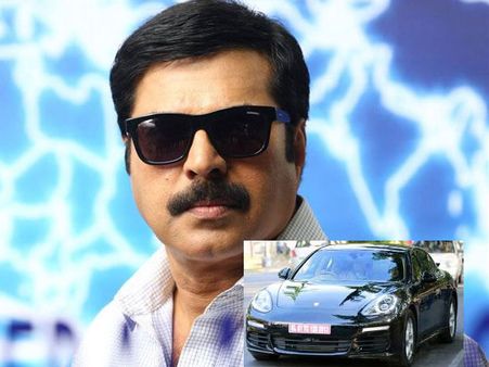 പുതിയ പോര്‍ഷേയില്‍ മമ്മൂട്ടിയുടെ കന്നിയാത്ര