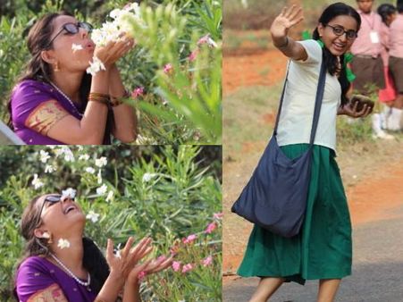 കട്ടിക്കണ്ണടയും യൂണിഫോമുമായി ഭാമയുടെ പുത്തന്‍ ലുക്ക്