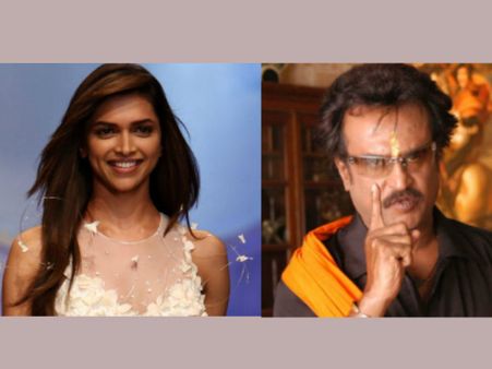 ദീപിക പദുകോണ്‍ രജനീകാന്തിനെ തല്ലി!